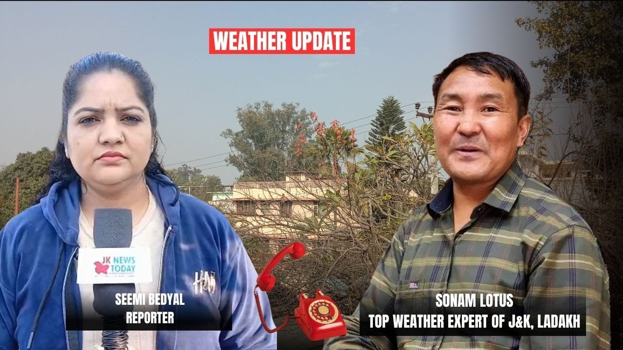 Sonam Lotus’s fresh weather forecast in J&K | JK News Today