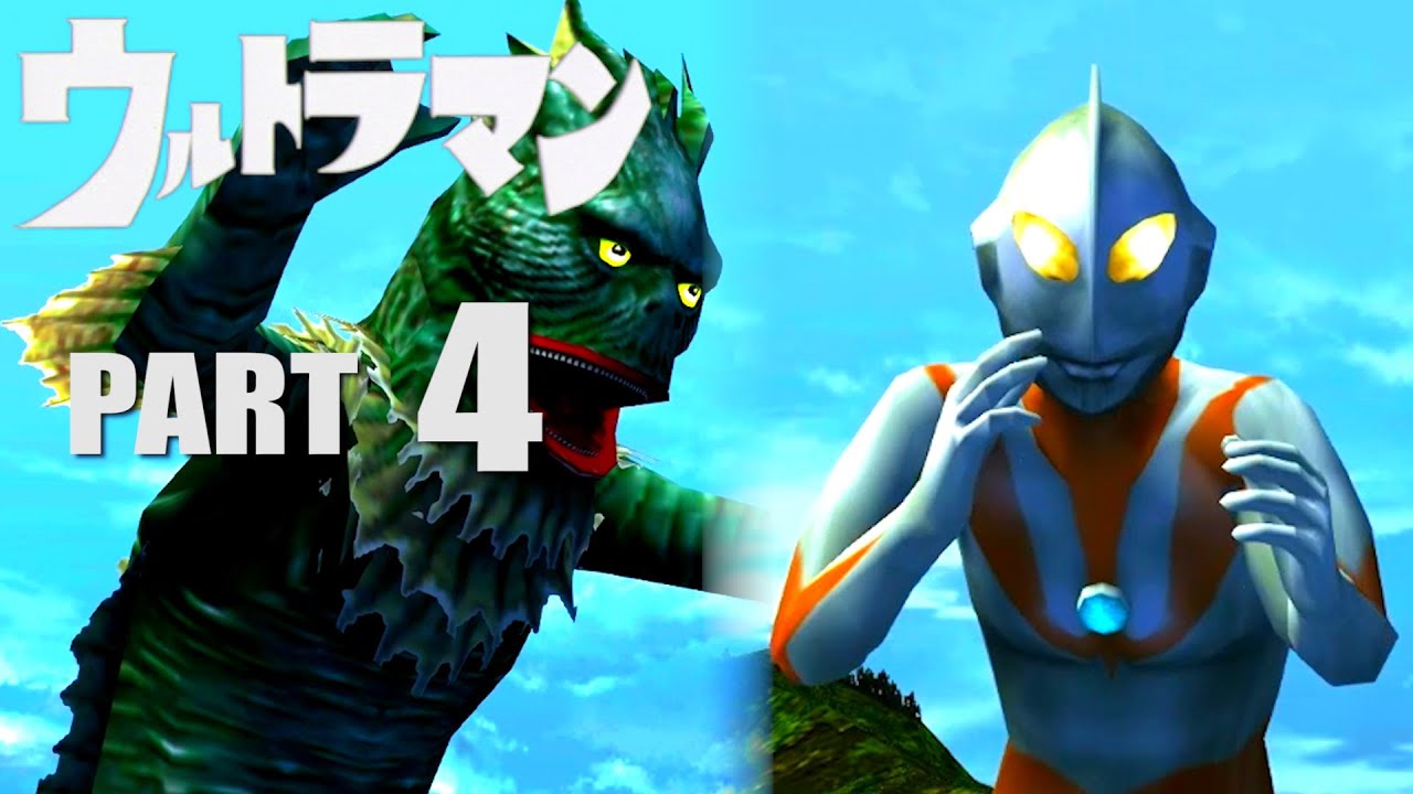 ULTRAMAN PS2 GAME Story Mode Part 4 ~ 1080P HD 60fps ~