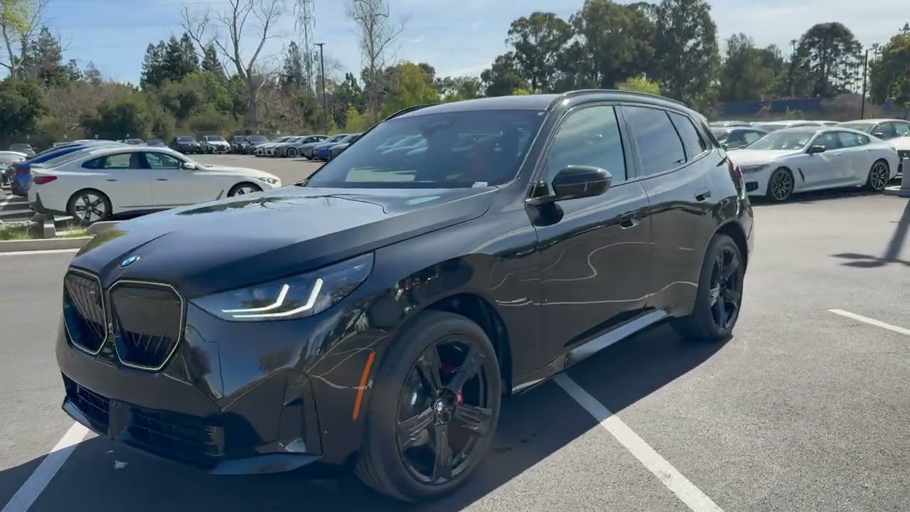 Представляем X3 xDrive30 2025 года в цвете «Черный сапфир» и практически в полной комплектации | 4K