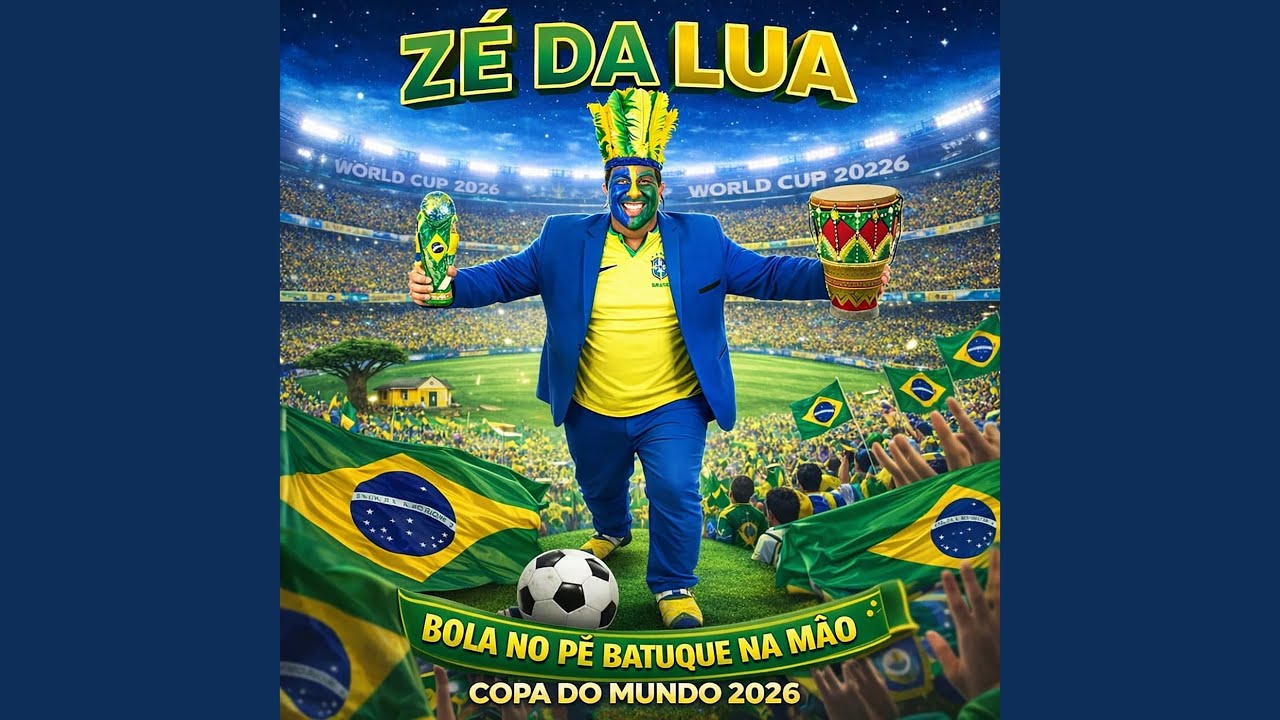 Brasil Hexa Campeão (Bola No Pé Batuque Na Mão)