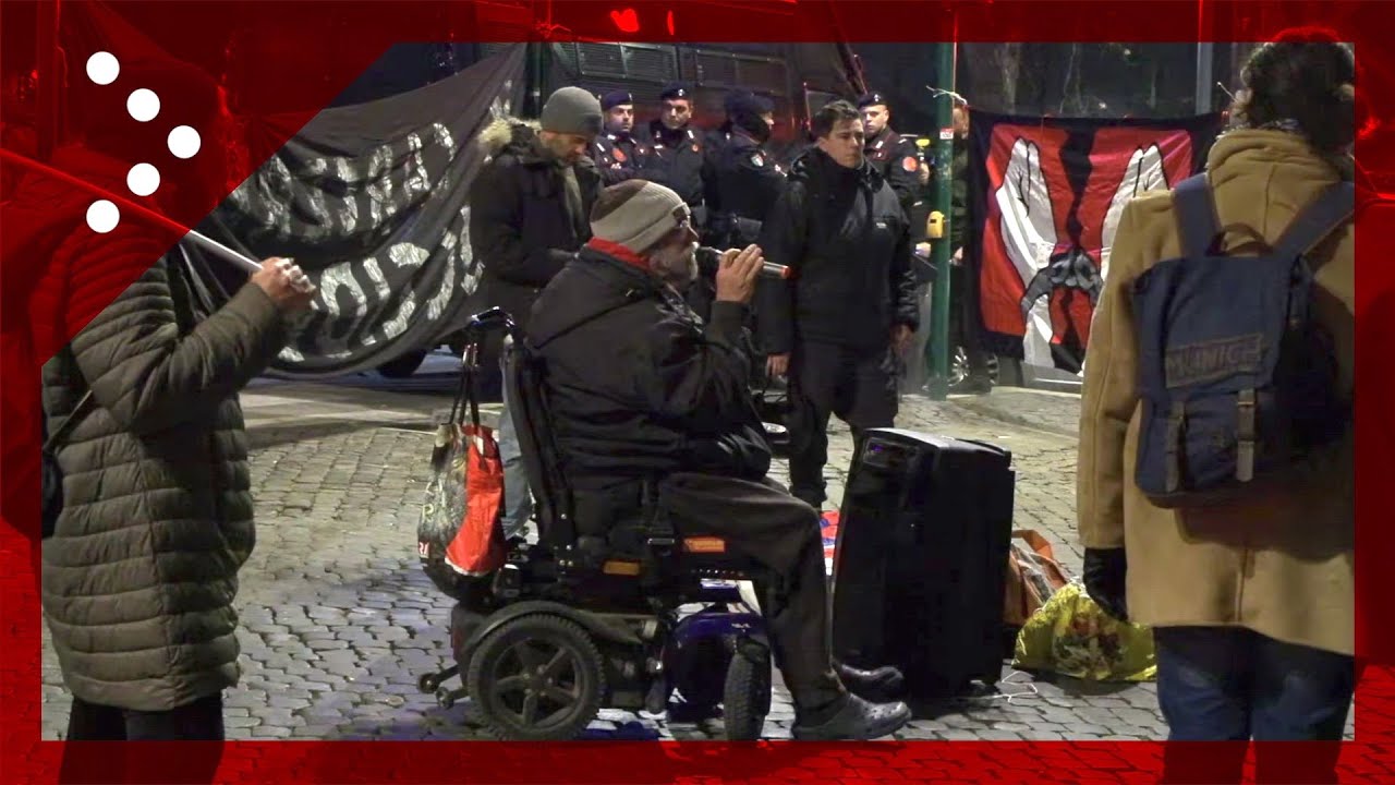 L'anarchico in carrozzella Lello Valitutti si rivolge al Papa: 