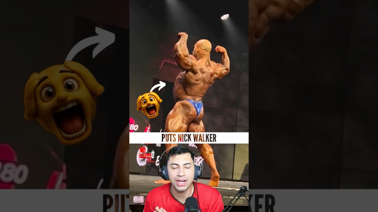NICK WALKER BARRIGA DE CADELA PRENHA ?? #nickwalker  #muscula&ccedil;&atilde;o#mrolympia #fisiculturismo  #shape