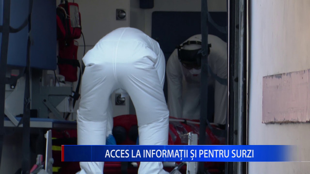 ACCES LA INFORMAȚII ȘI PENTRU SURZI