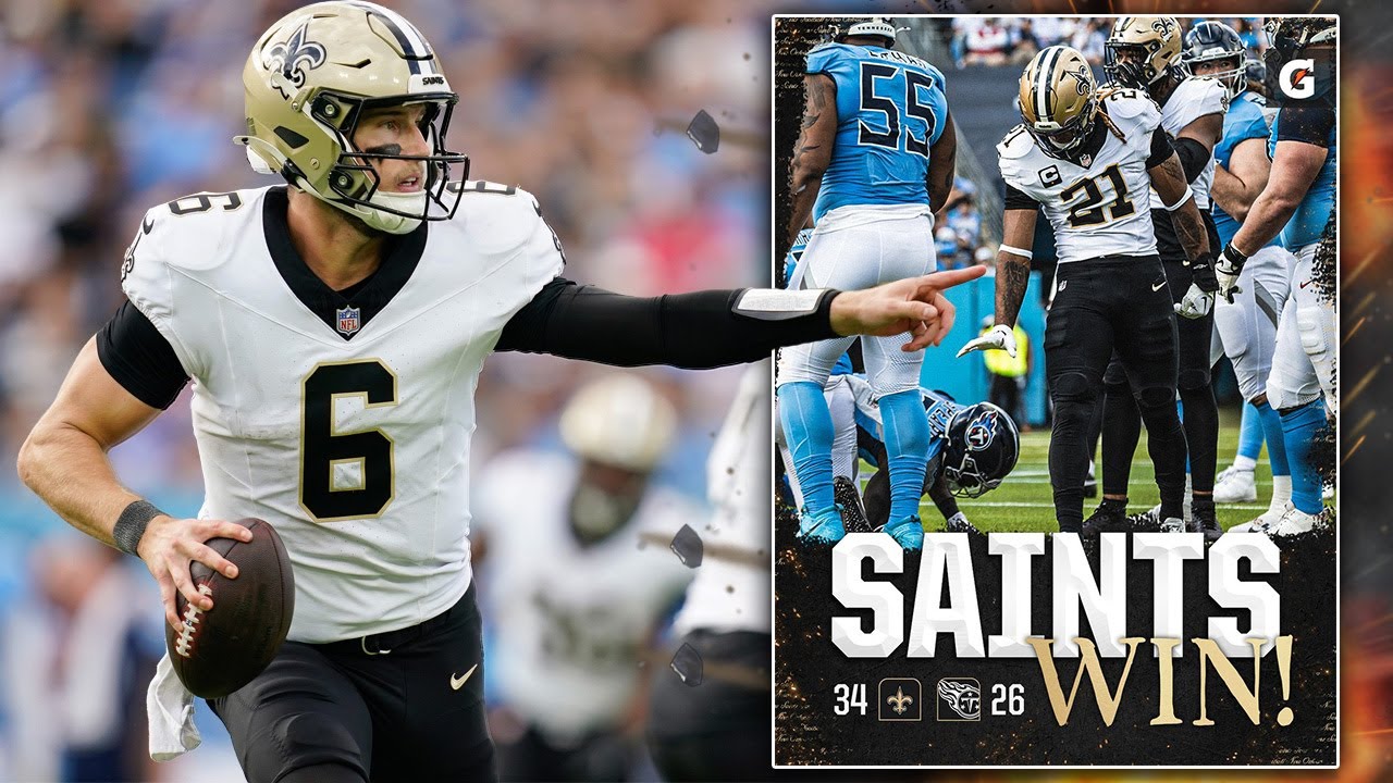 Tyler Shough Outduels Cam Ward and CLINCHED Rookie of the Year | Saints vs. Titans | James Skrmetta