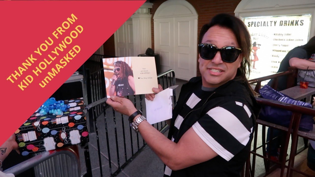 THANK YOU FROM KID HOLLYWOOD UNMASKED
