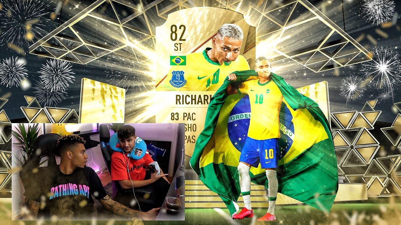 ICH ZIEHE RICHARLISON IN FIFA 22!😍 Best of 115K Points PACK OPENING mit Sidney & Willy💰😂