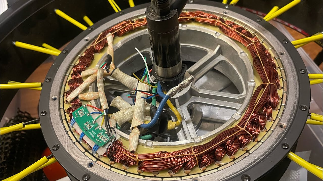 Repair Damaged Cable Harness On Ebike Hub Motor #floridavolts #ebike #diy