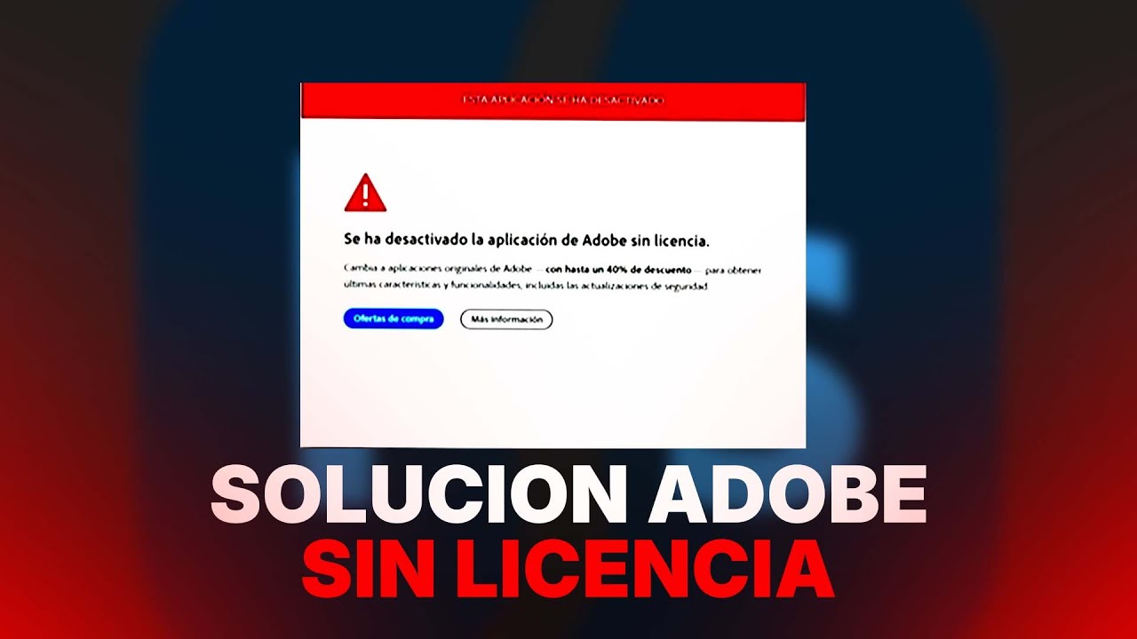 TUTORIAL   ERROR VENTANA ROJA EN PHOTOSHOP