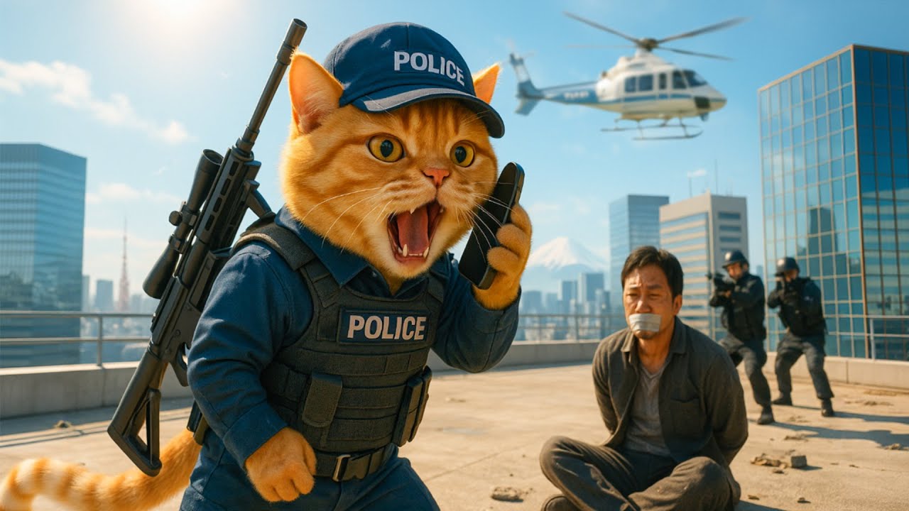 【社畜ねこのむぎ】猫特殊部隊ムギ、お姫様を守る勇者