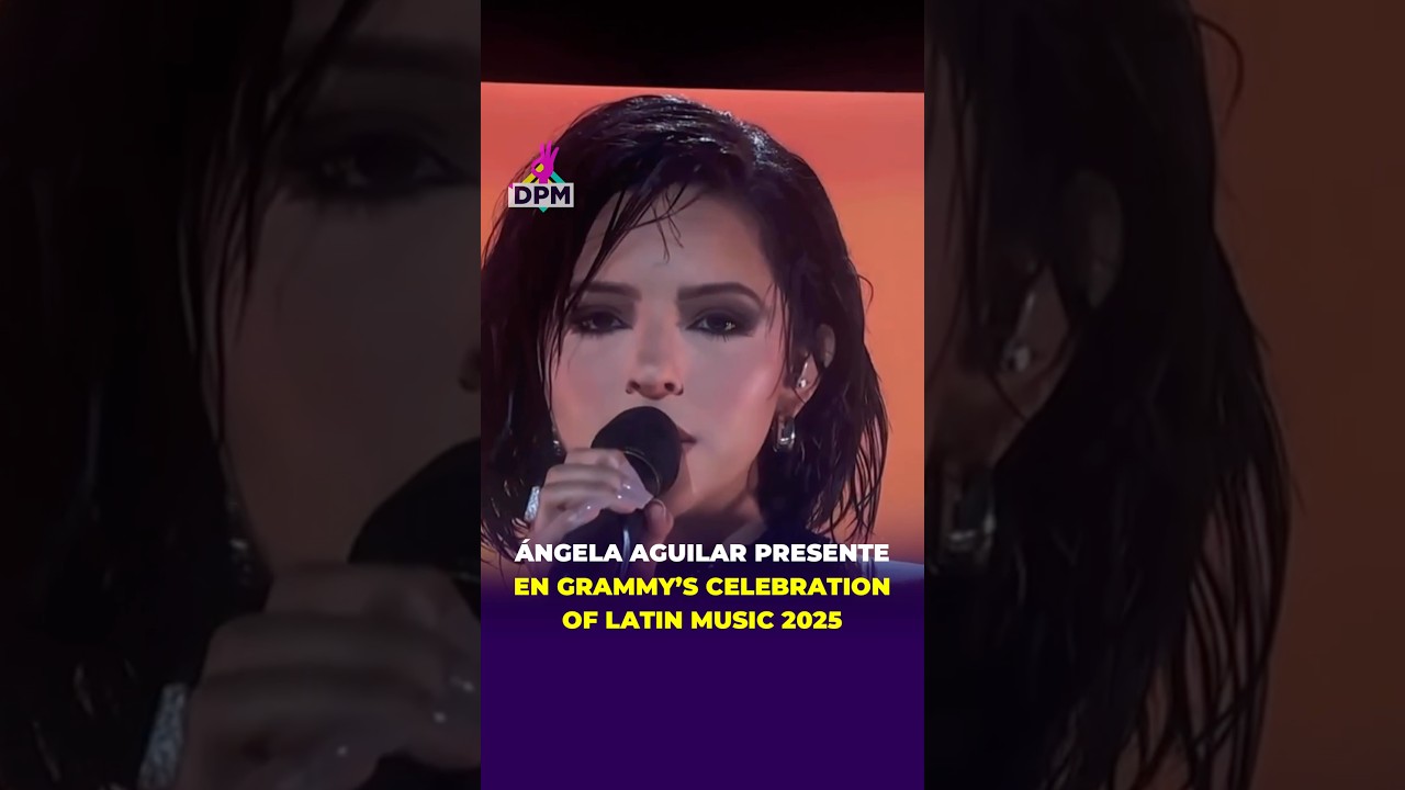 Ángela Aguilar se presentó en la ceremonia Grammy’s Celebration of Latin Music 2025 #DePrimeraMano