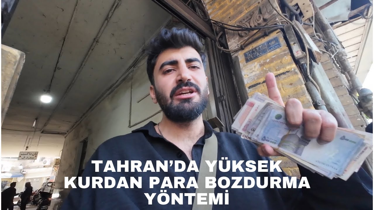 TAHRAN’DA SOKAKTA DOLAR BOZDUM 🇮🇷 RESMİ KURUN ÜSTÜNDE PARA ALDIM 👌🏻