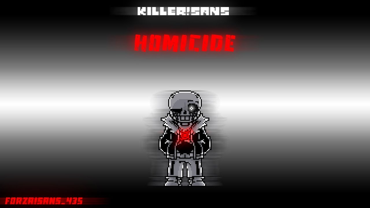 [Killer!Sans/Undertale : Something New] Homicide - Cover v2 -
