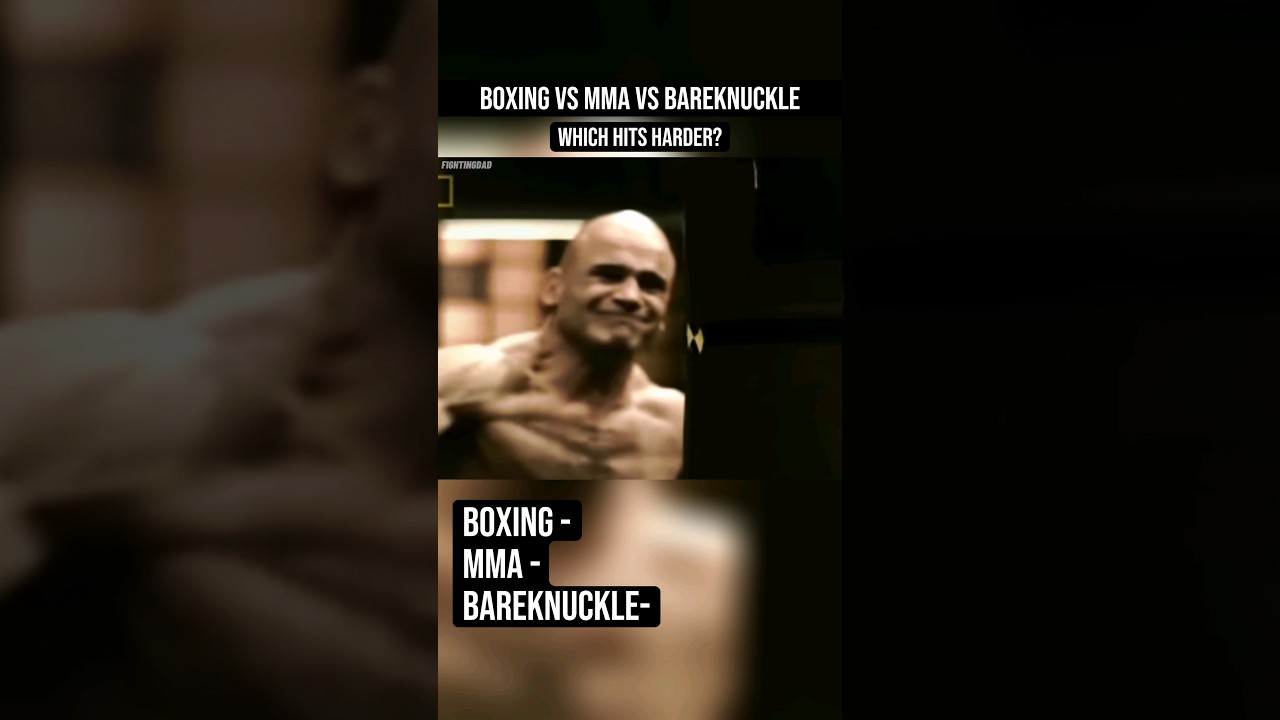 Boxing vs MMA vs Bare Knuckle 🤔