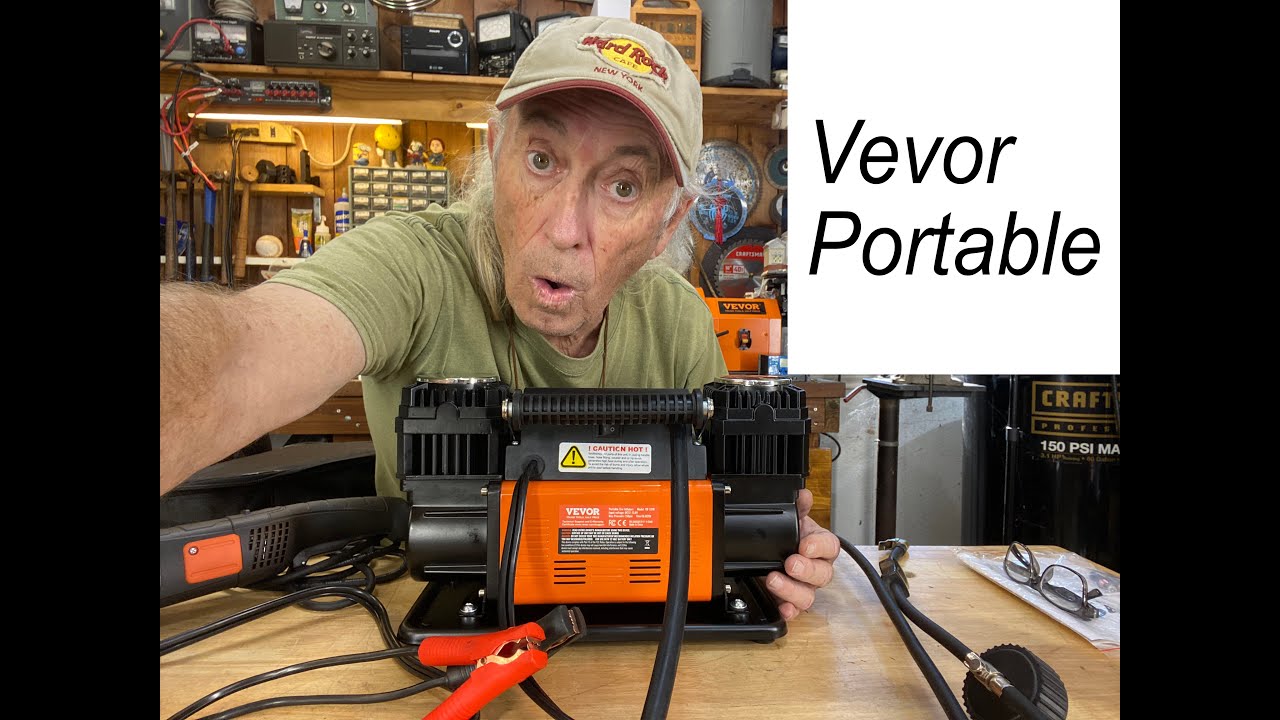 Vevor portable tire inflator powerful, great for RV, trucks and rigs, Ep 489 Coffee and tools