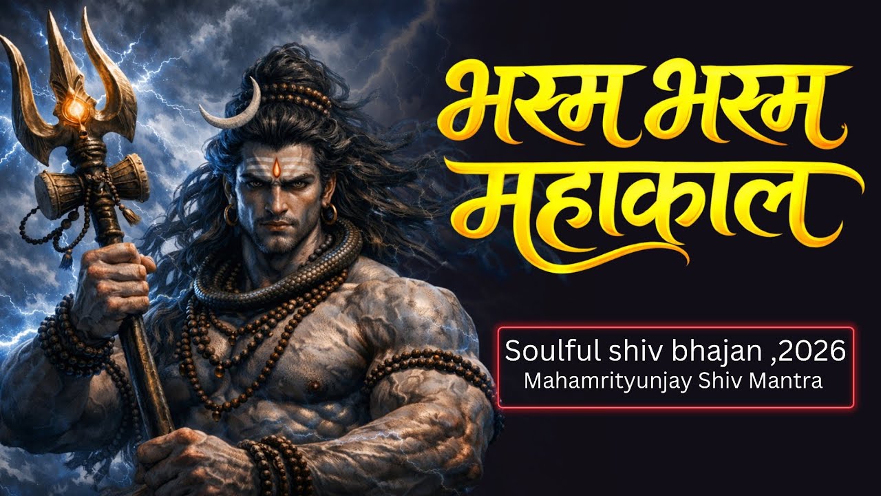 🌼 Mahadev Bhajans 2026 | भस्म भस्म महाकाल| Play Devotional | Peaceful Shiv Bhajan | Soulful Music