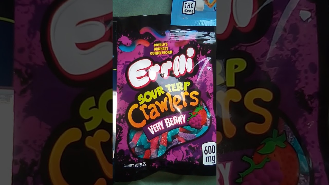 Errlli Sour Terp Crowder's Very  Berry Cannabis infused 🤤
