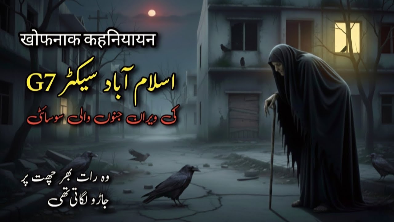 A Terrifying Scary Story Of Haunted Socity Of Islamabad Sector G7|Horror Stories Urdu|Scahi Kahaniya