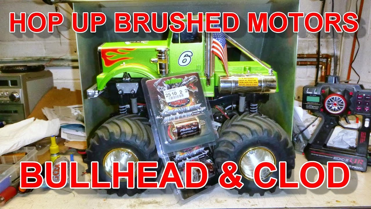 Tamiya bullhead clodbuster hop up 20 turn motors RC4WD