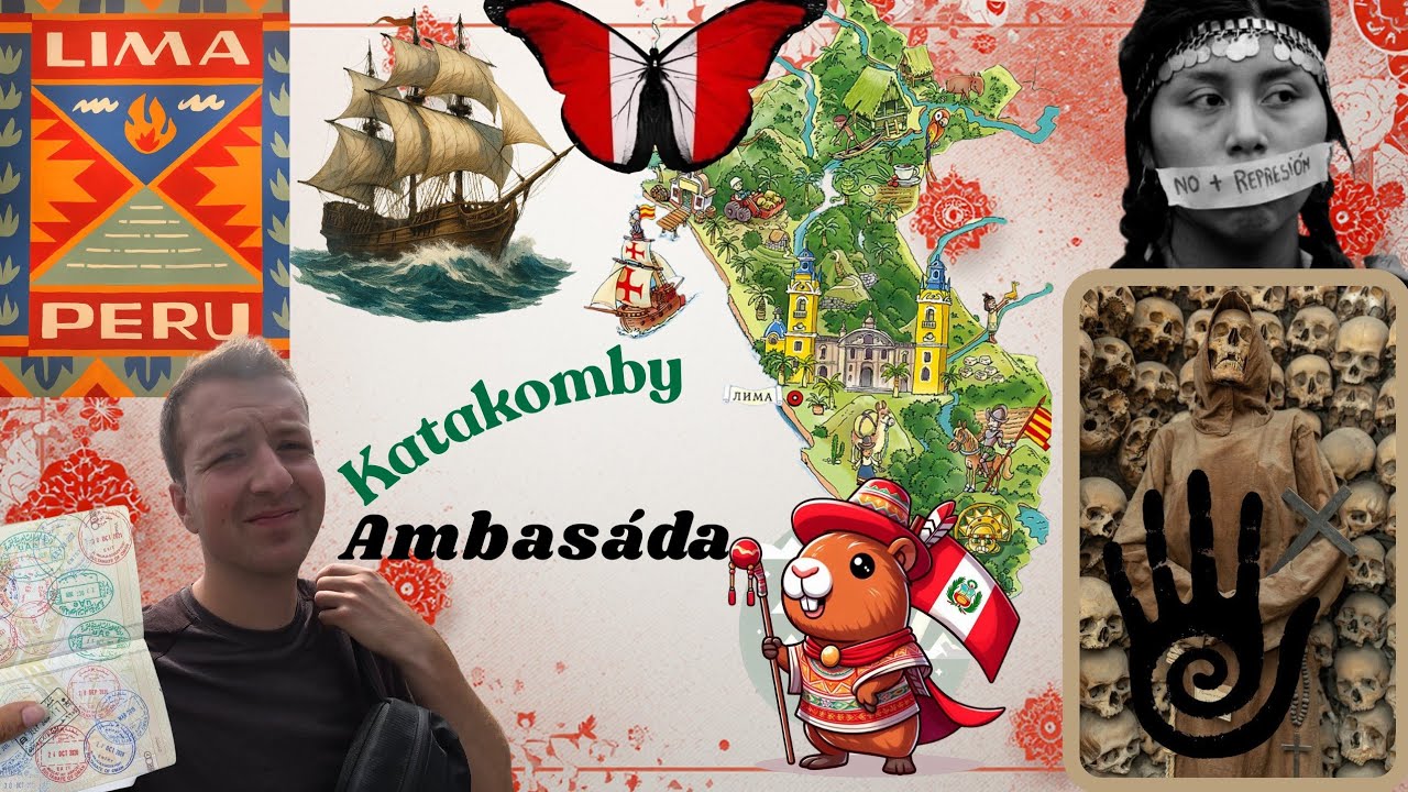 Z české ambasády do historického centra Limy 🇵🇪