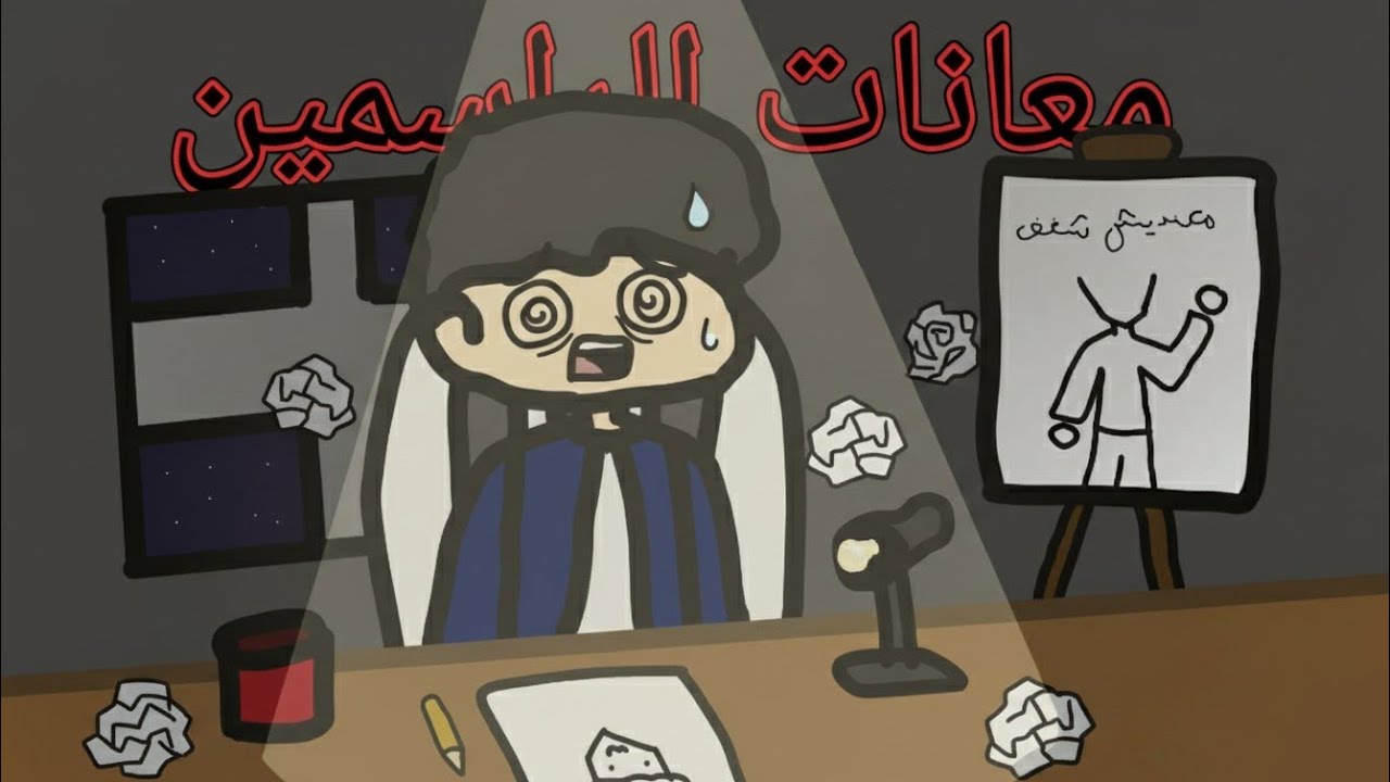 معانات الراسمين. 