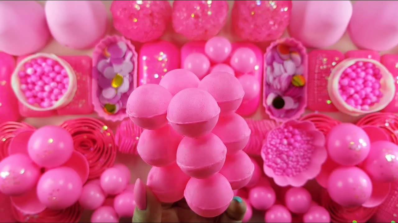 FUCHSIA KALEIDOSCOPE▪balls▪boxes▪foam▪baking soda #soap