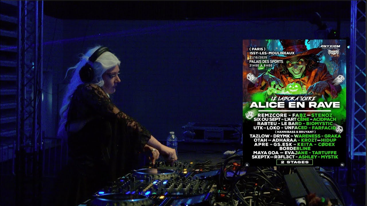 DJ set Tartuffe Alice in Rave / 100%  UFO.recordz