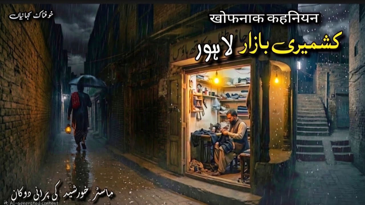 A Terrifying Scary Story Of Haunted Old Shop Of Lahore|Horror Stories Urdu|Sachi Khofnak Kahaniyan 