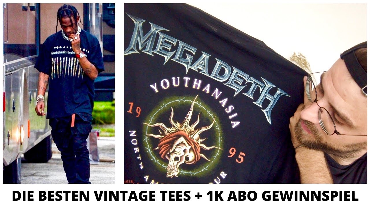 Die besten Vintage T-Shirt´s + 1K Abo Gewinnspiel