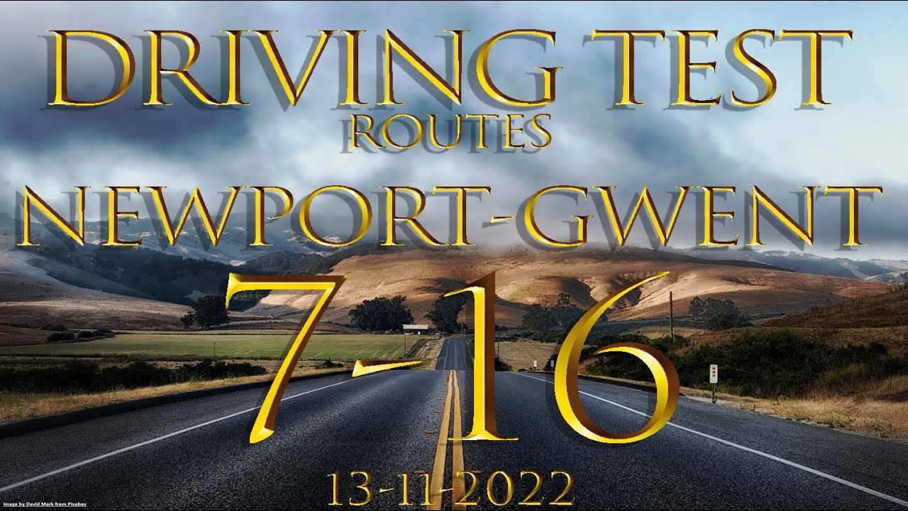 Driving Test Routes Newport (Gwent) #7 with Sat Nav