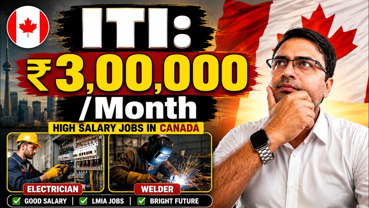 Canada ITI Jobs 2026: Electrician and Welder Salary 🇨🇦 3 लाख