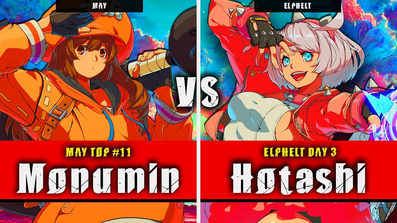 GGST | Monumin (May) VS Hotashi (Elphelt) | Guilty Gear Strive High level gameplay