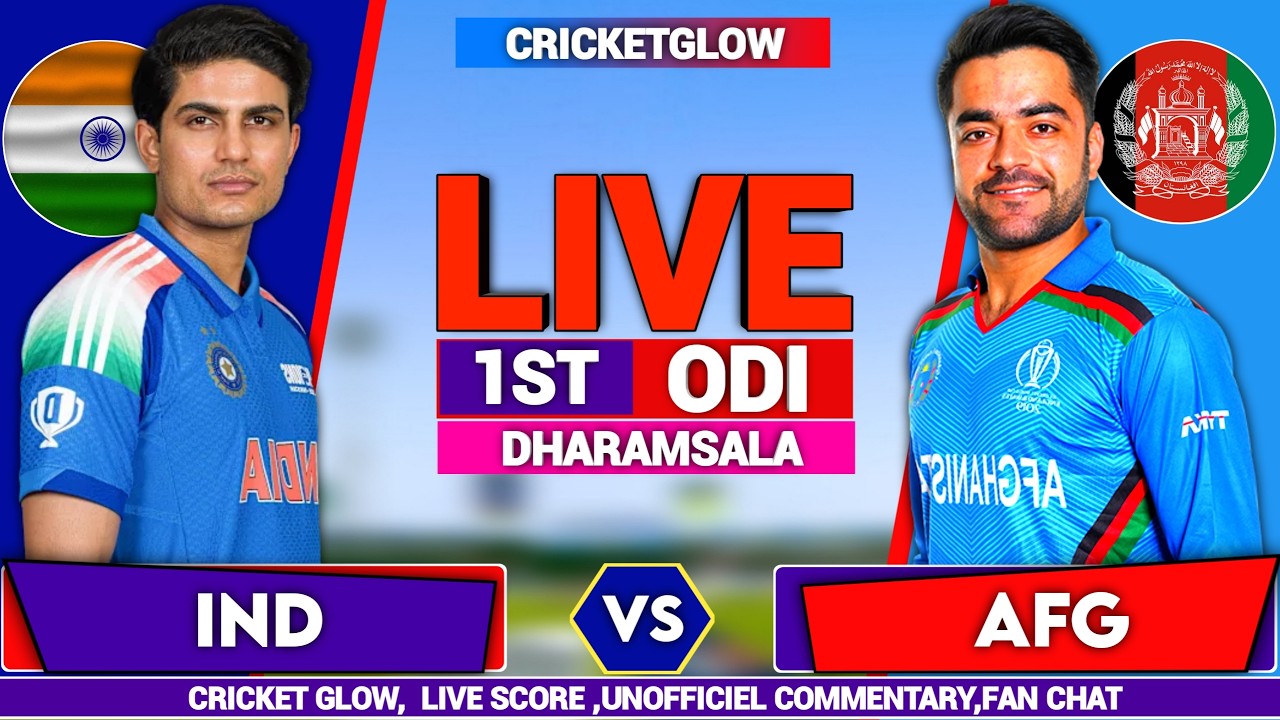 🔴Live: India vs Afghanistan, Live Commentary, 1st ODI Match 2026 | IND vs AFG Live Cricket Match