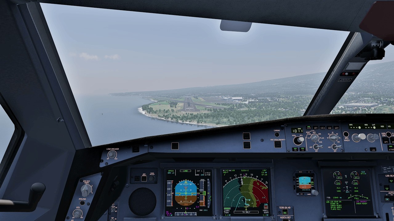 Saint-Denis Landing | ToLiss A339 | XP12
