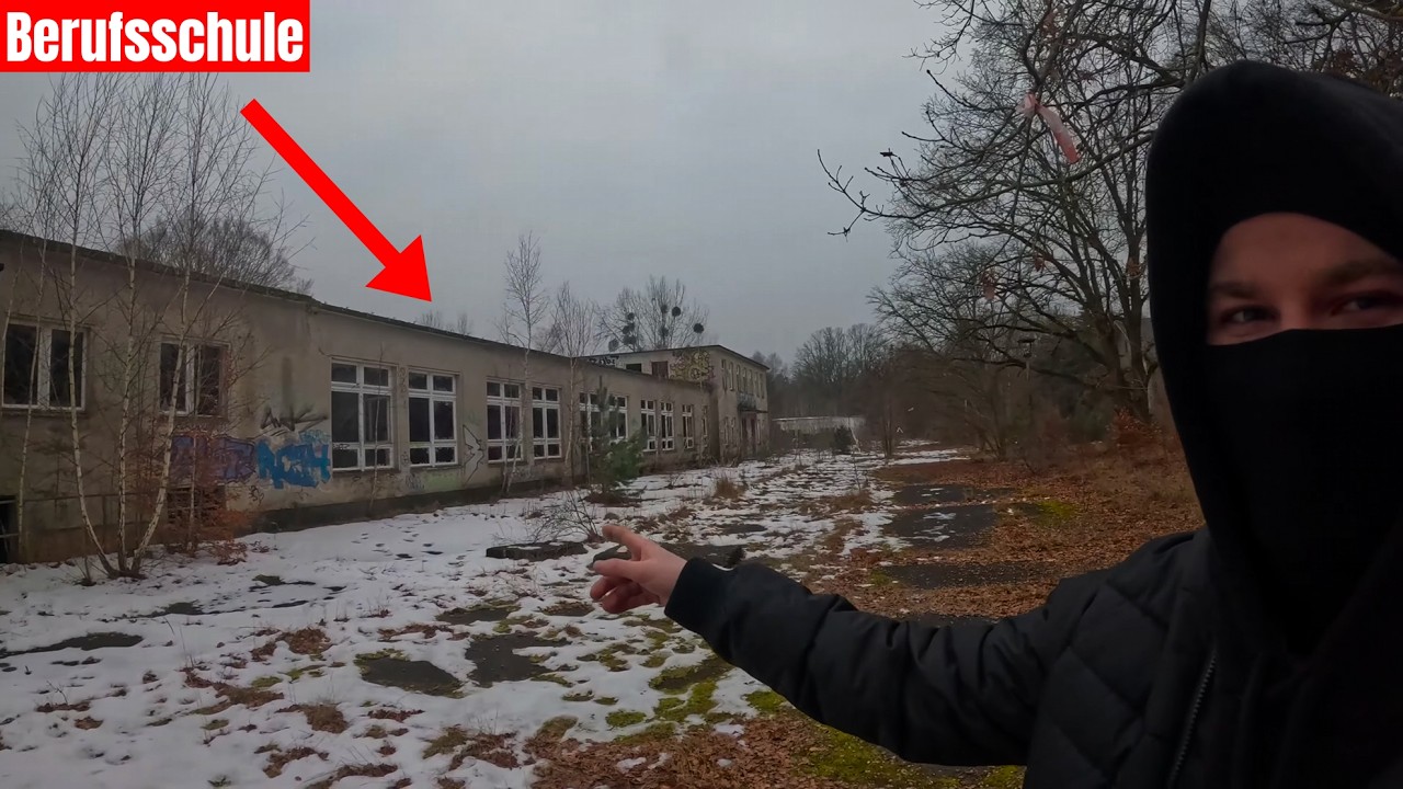 Verlassene Berufschule, Eine Gefärhliche Situation⚠️😯