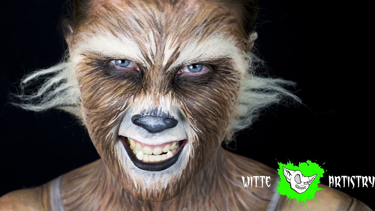 ✅ROCKET RACCOON Face Paint GUARDIANS OF THE GALAXY Volume 2 FX Makeup Tutorial in 4k- Witte Artistry