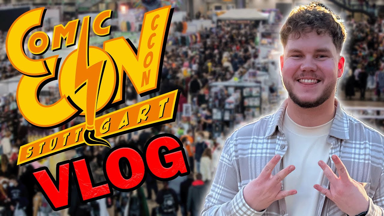 Meine ERSTE COMIC CON! +HAUL | VLOG Comic Con Stuttgart 2024