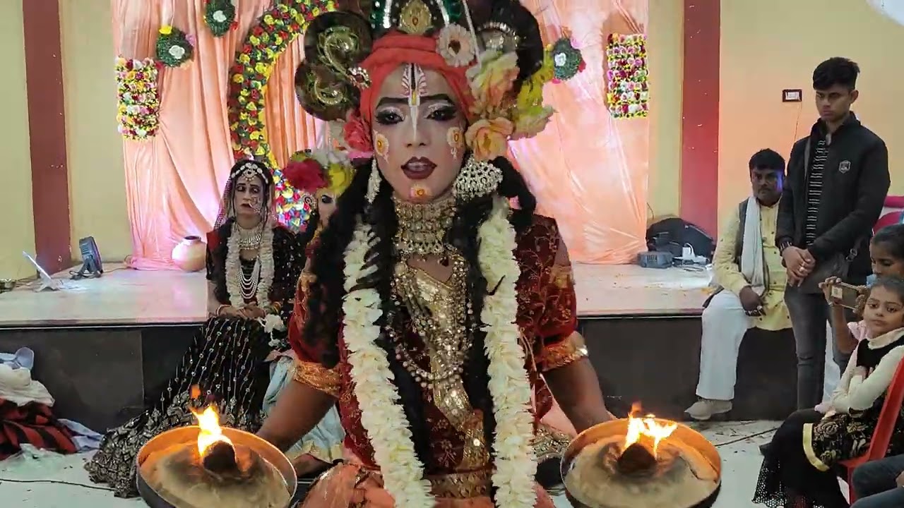 कजरा बनके बसजा श्याम kajra banke bas ja shyam! #daivikentertainment jagran jhanki song