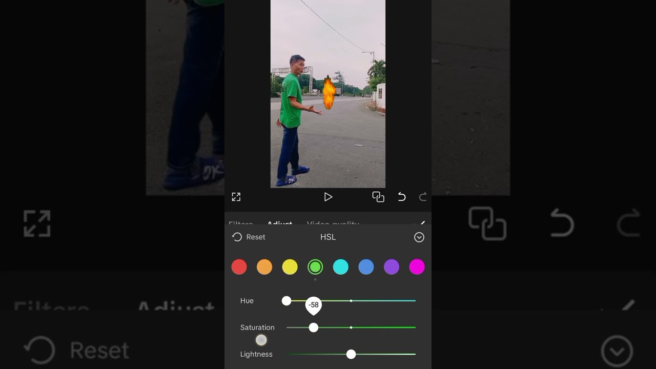 TUTORIAL : Ganito mag-edit ng video na may  Fire Bomb effects..