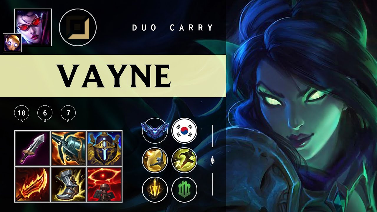 Vayne ADC vs Varus - KR Diamond Patch 25.23