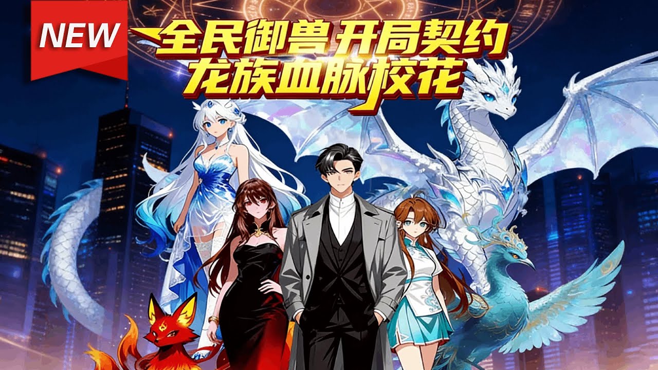 MULTISUB📢新番上线《全民御兽：开局契约龙族血脉校花》第1~76集丨陈逸开局觉醒灵兽培养系统，觉醒三大SSS级天赋！更加震撼的是，F级血脉校花，体内竟隐藏着SSS级霜龙血脉！#破晓动漫社