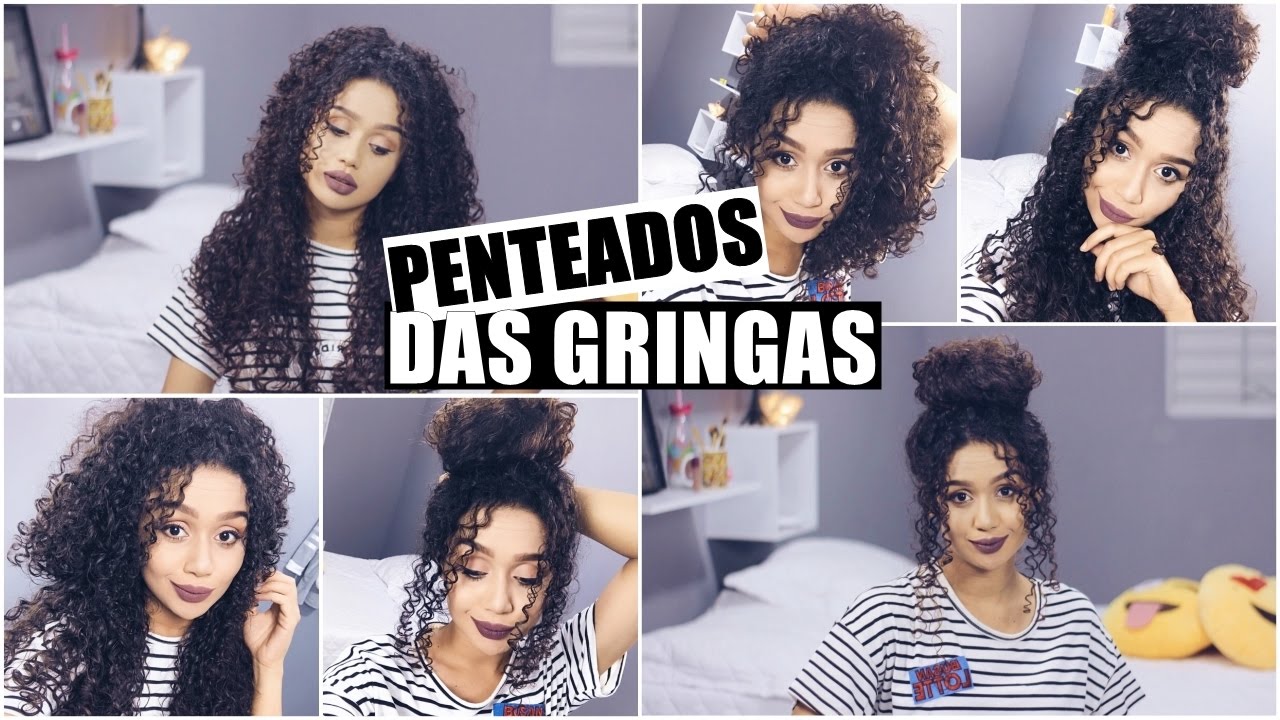 5 PENTEADOS FÁCEIS PARA CABELOS CACHEADOS | Vandressa Ribeiro