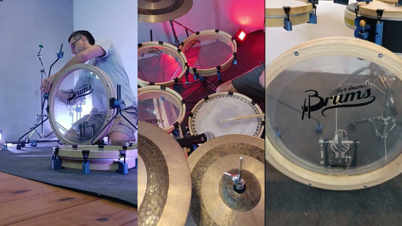 Brums Art Drums | Flat Drum Kit – Build & Play