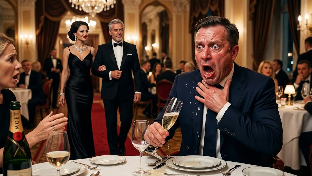 Муж унижал жену, но тут двери открылись, и все ахнули.