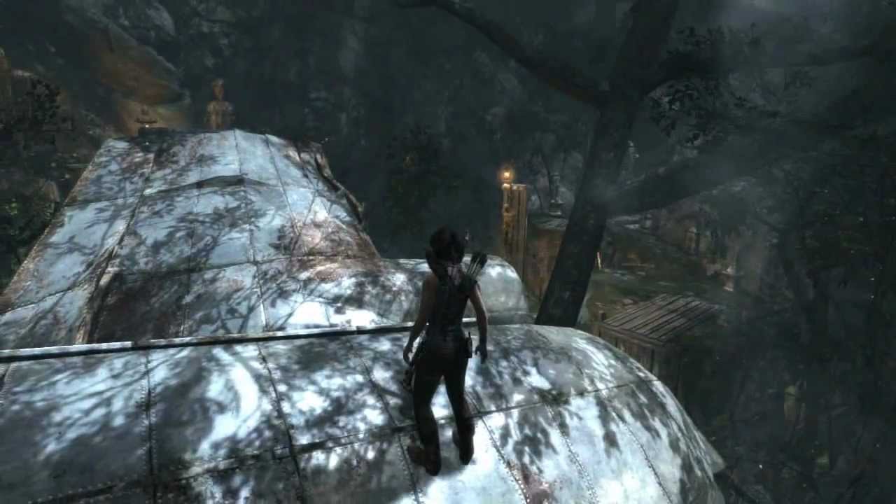 Let's Play Tomb Raider Part: 4 Plane crash