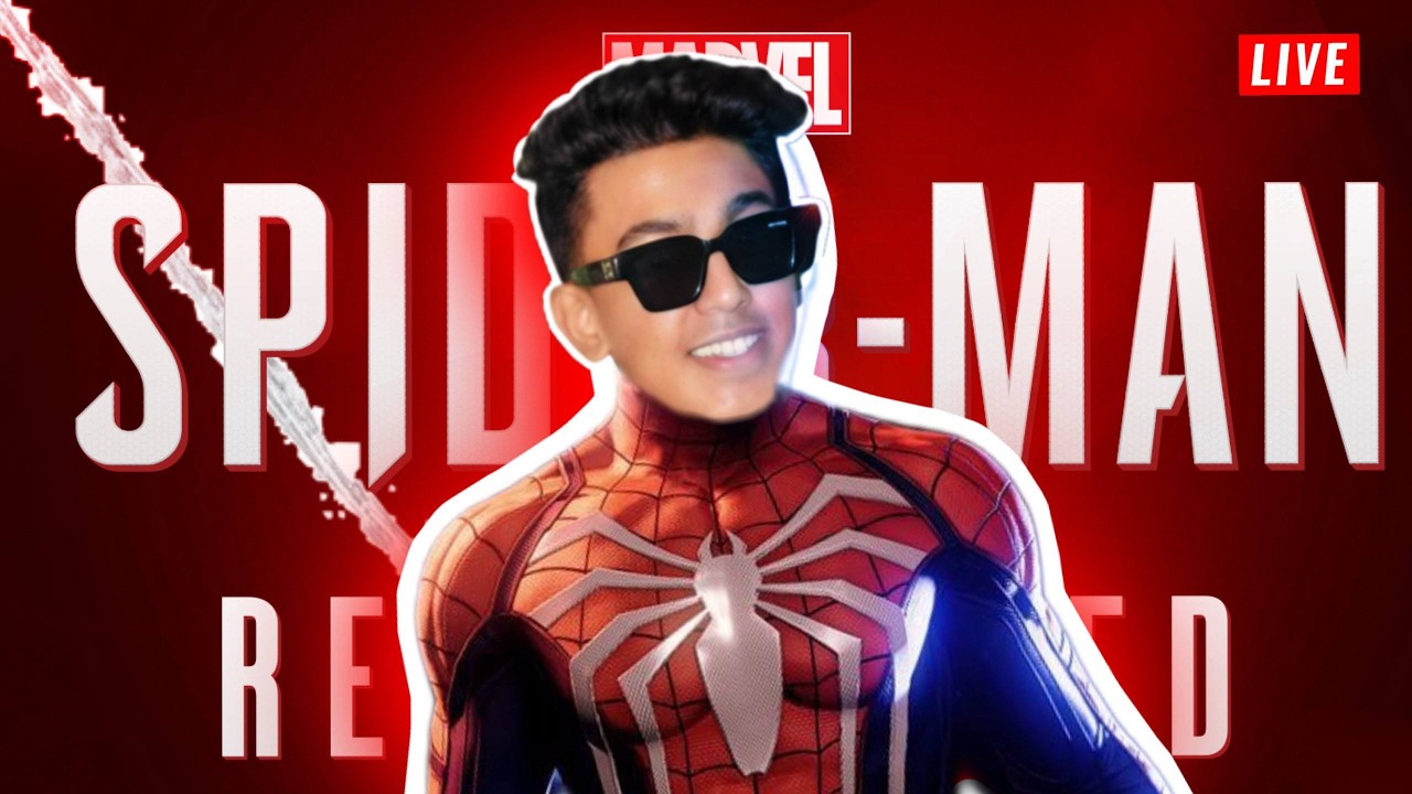 SPIDER-MAN RE-MASTERED | GAMEPLAY LIVE #ytshorts  #ytshortslive