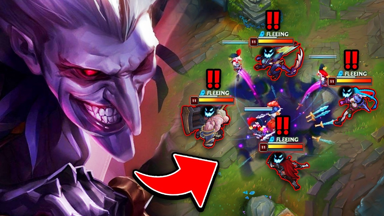 PINK WARD IS A LITERAL DEMON ON AP SHACO! (THE KING OF DECEPTION)
