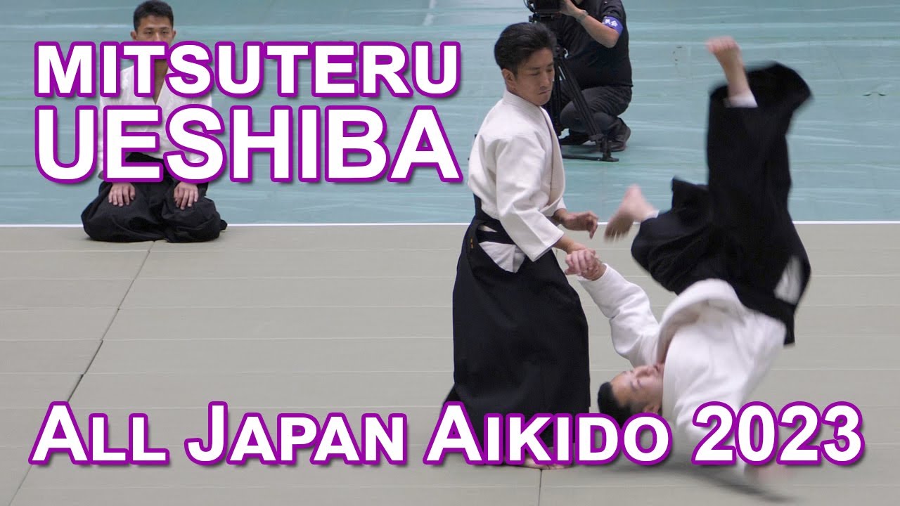[AIKIDO] Mitsuteru UESHIBA Dojo-cho [4K 60fps] - 60th All Japan Aikido Demonstration