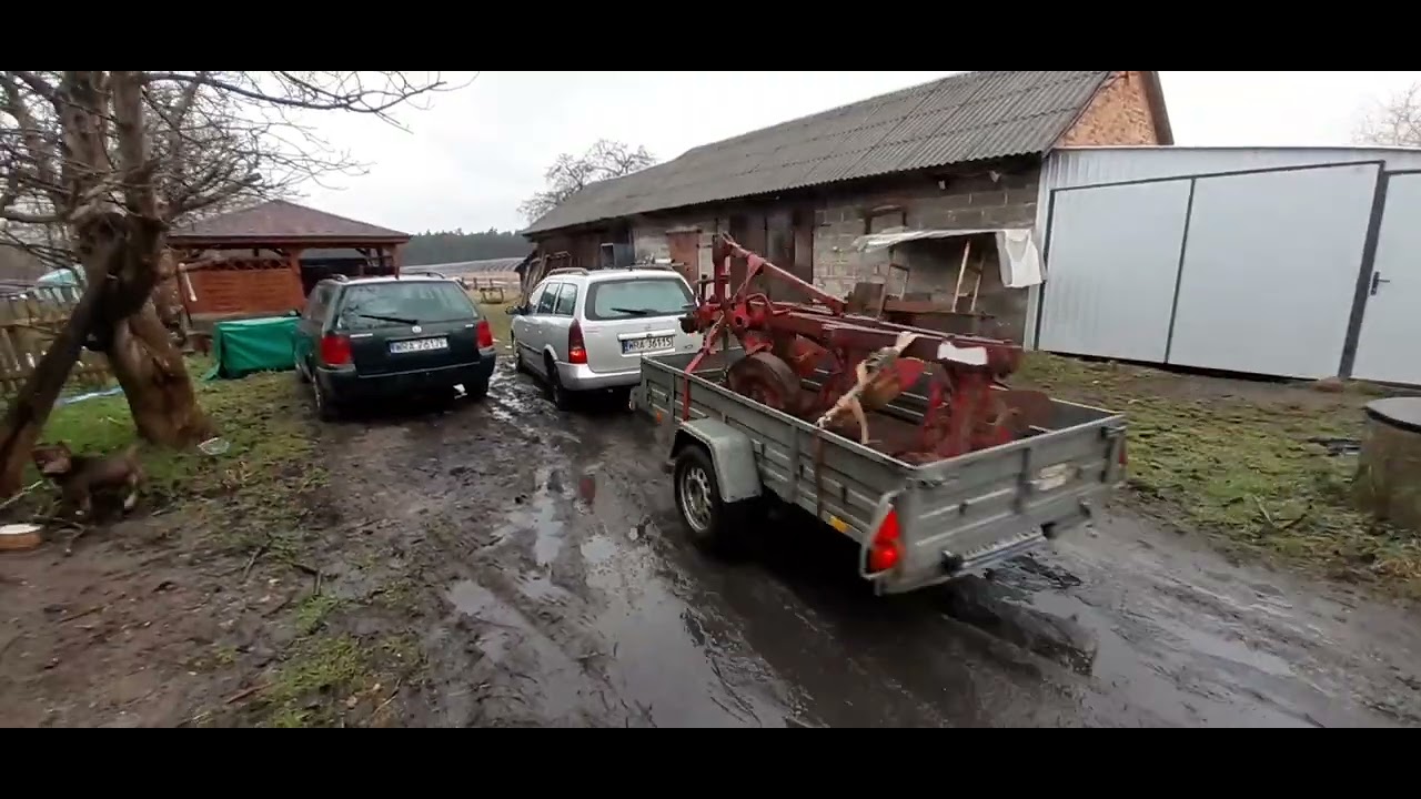 Nowy Nabytek! Pług Unia Grudziądz 3 | AgroPaweł