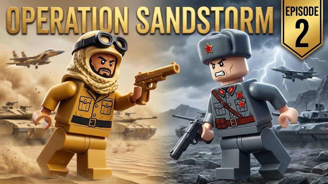 Operation Sandstorm Episode 2 | LEGO War Animation