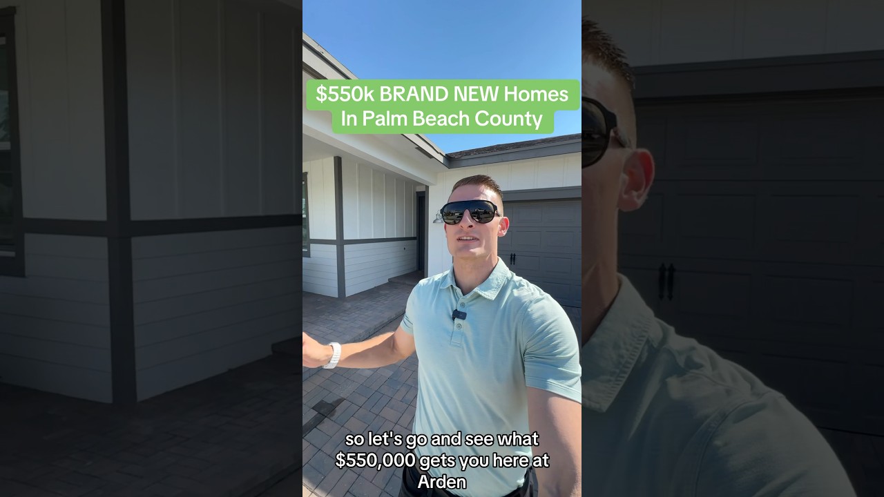 Luxury New Construction Homes Under $600k In Palm Beach